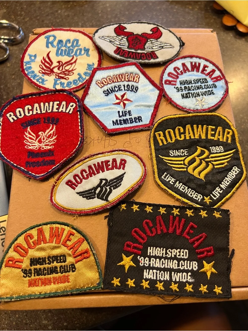 Vintage Rocawear patches